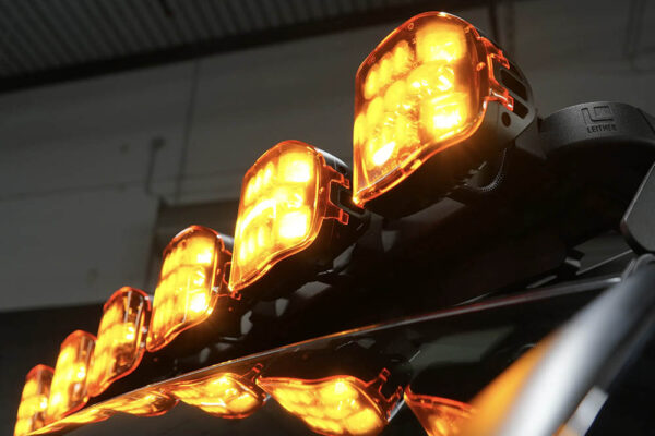 Leitner Designs, INEOS Grenadier, overlanding rigs, roof racks, gear racks, RTT, rooftop tent, crossbars, MOLLE, camping equipment, Defender, land rover, aux lighting, Baja Designs,