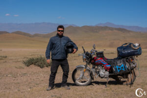 Chris McCormack poses for a self portrait