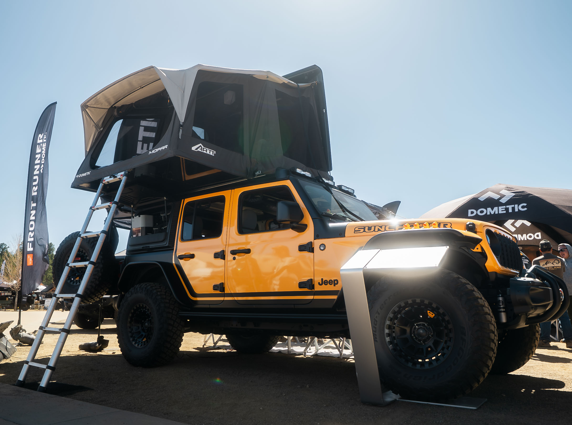 Jeep Wrangler and Dometic ARTT concept