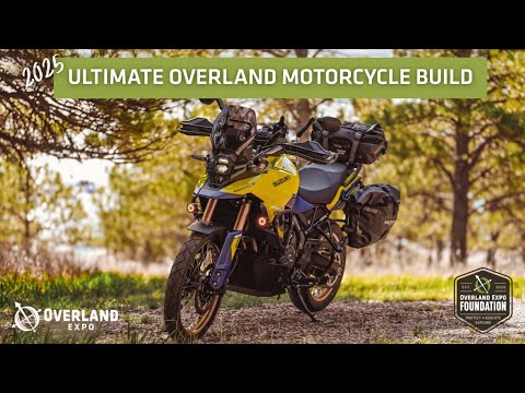 Overland Expo's 2025 Ultimate Overland Motorcycle: Suzuki V-STROM 800DE Upfitted for Adventure