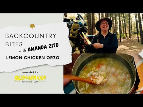 Camp Cooking: Delicious Lemon Chicken Orzo Soup | Easy Recipe